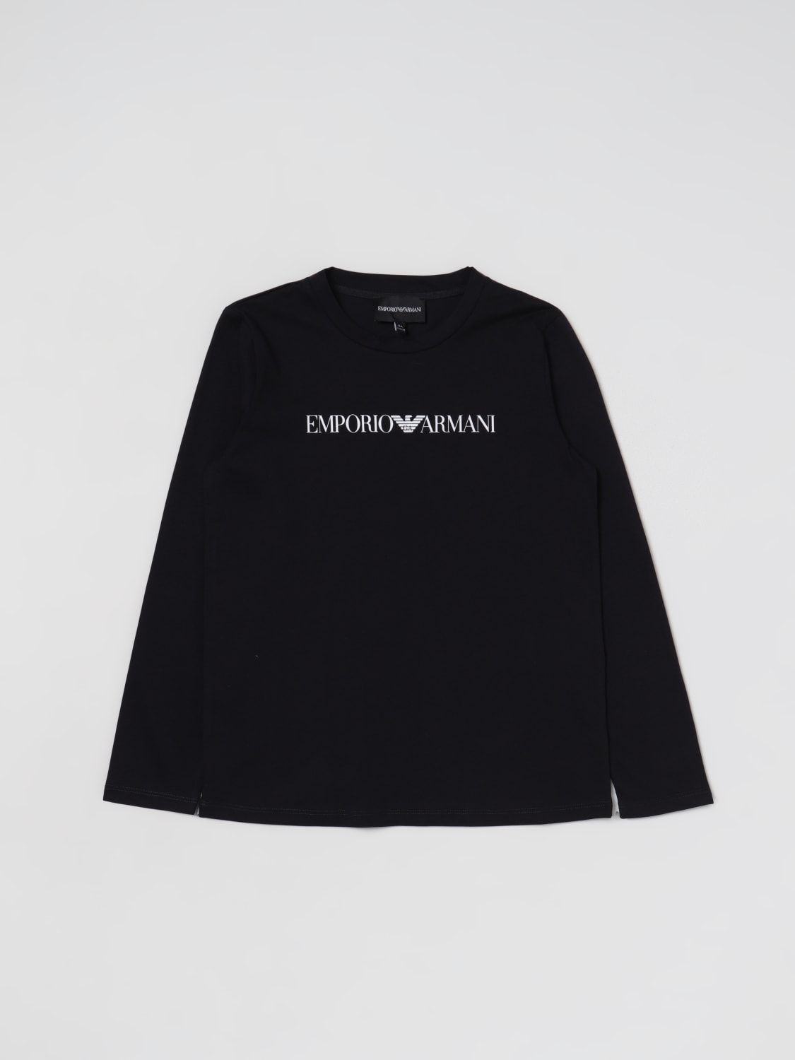 EMPORIO ARMANI KIDS: t-shirt for boys - Blue | Emporio Armani Kids