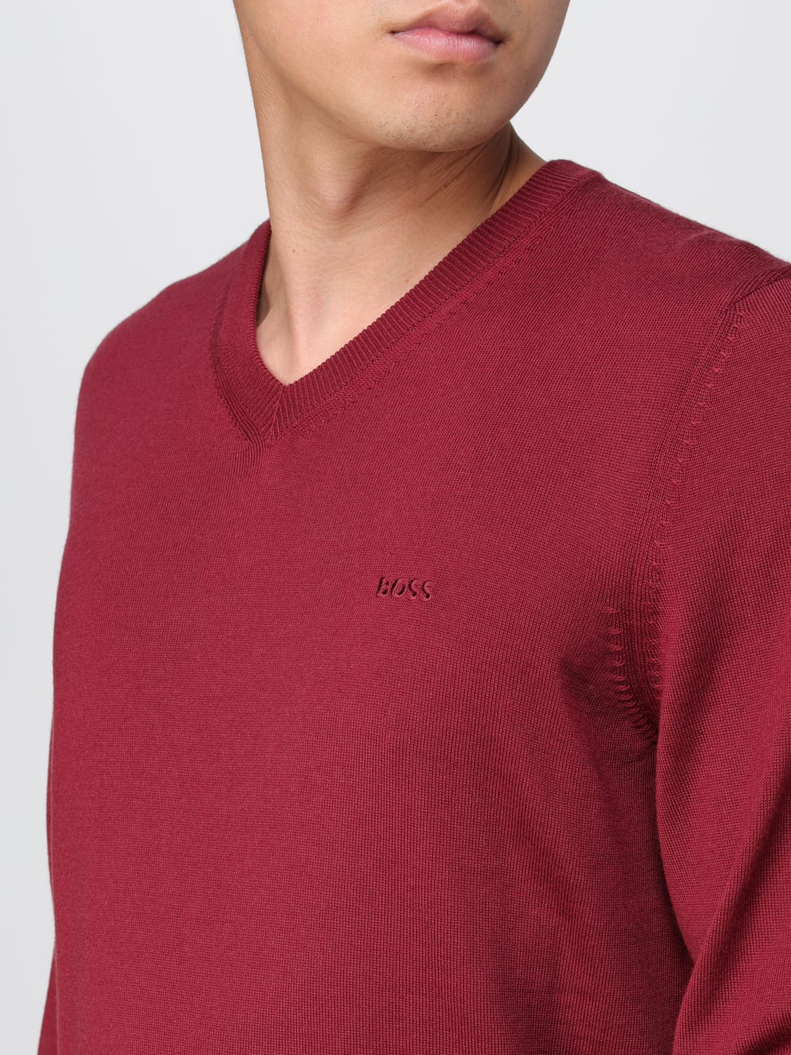 Boss hot sale sweater mens