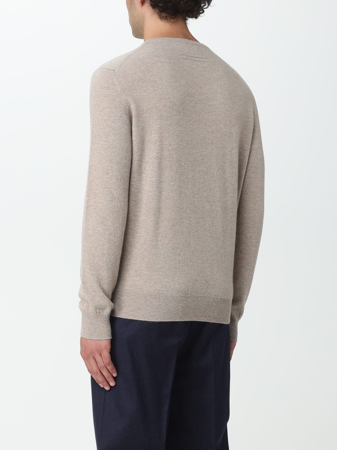 ZEGNA: jumper for men - Ivory | Zegna jumper 110UCK10A6 online at ...