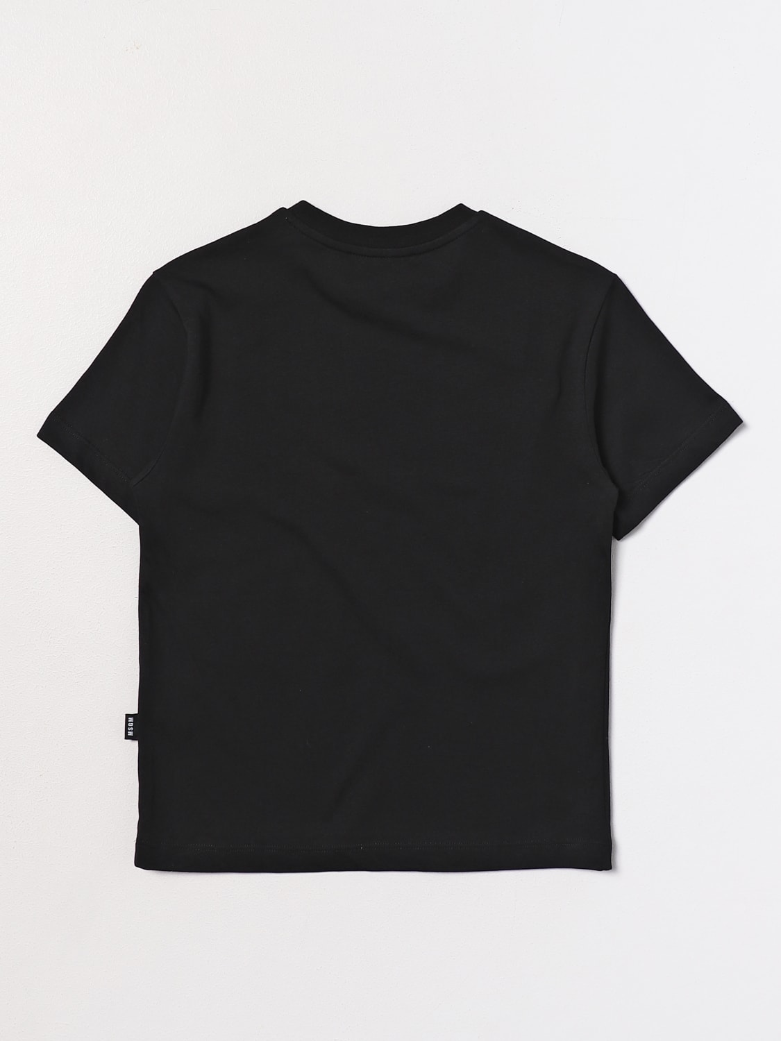 MSGM KIDS: cotton t-shirt - Black | Msgm Kids t-shirt F3MSJUTH011 ...