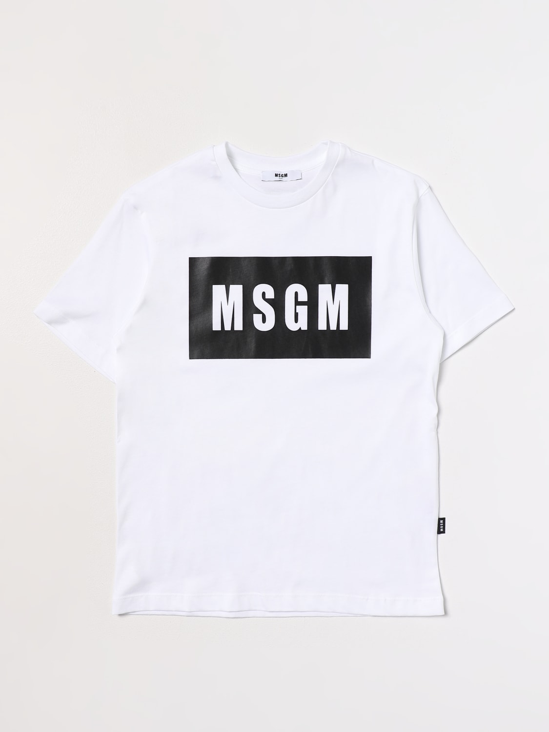 MSGM KIDS: cotton t-shirt - White | Msgm Kids t-shirt F3MSJUTH009