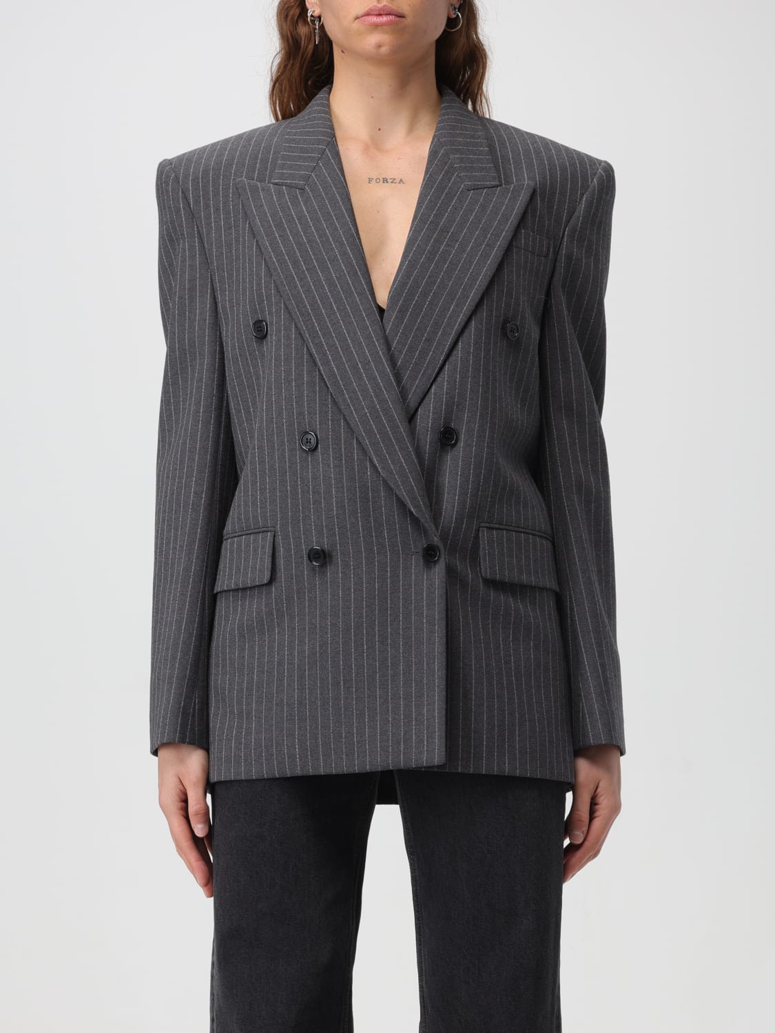 Blazer saint laurent femme new arrivals