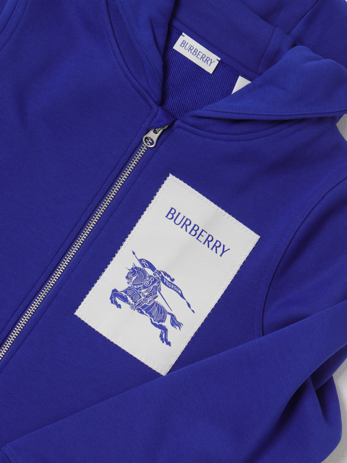 Royal blue 2024 burberry shirt