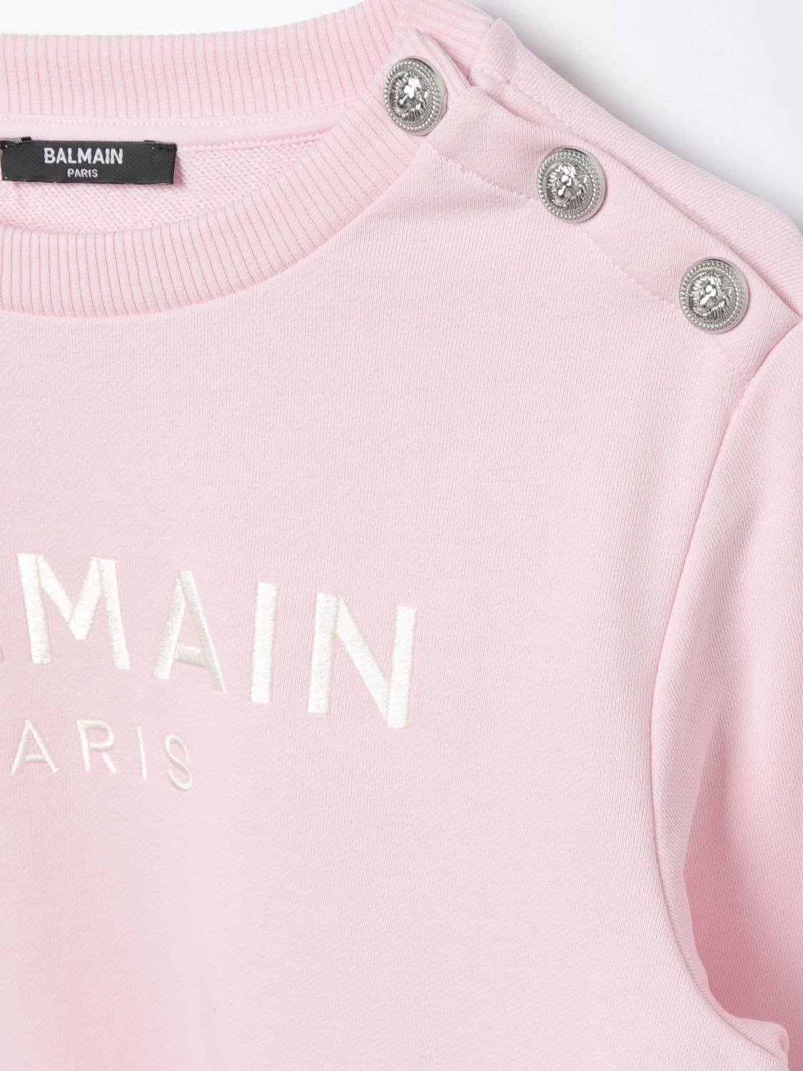 BALMAIN KIDS sweater for boys Pink Balmain Kids sweater