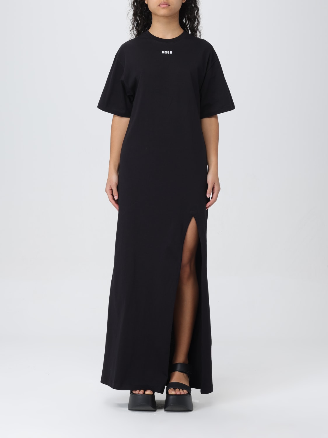 Msgm shop black dress