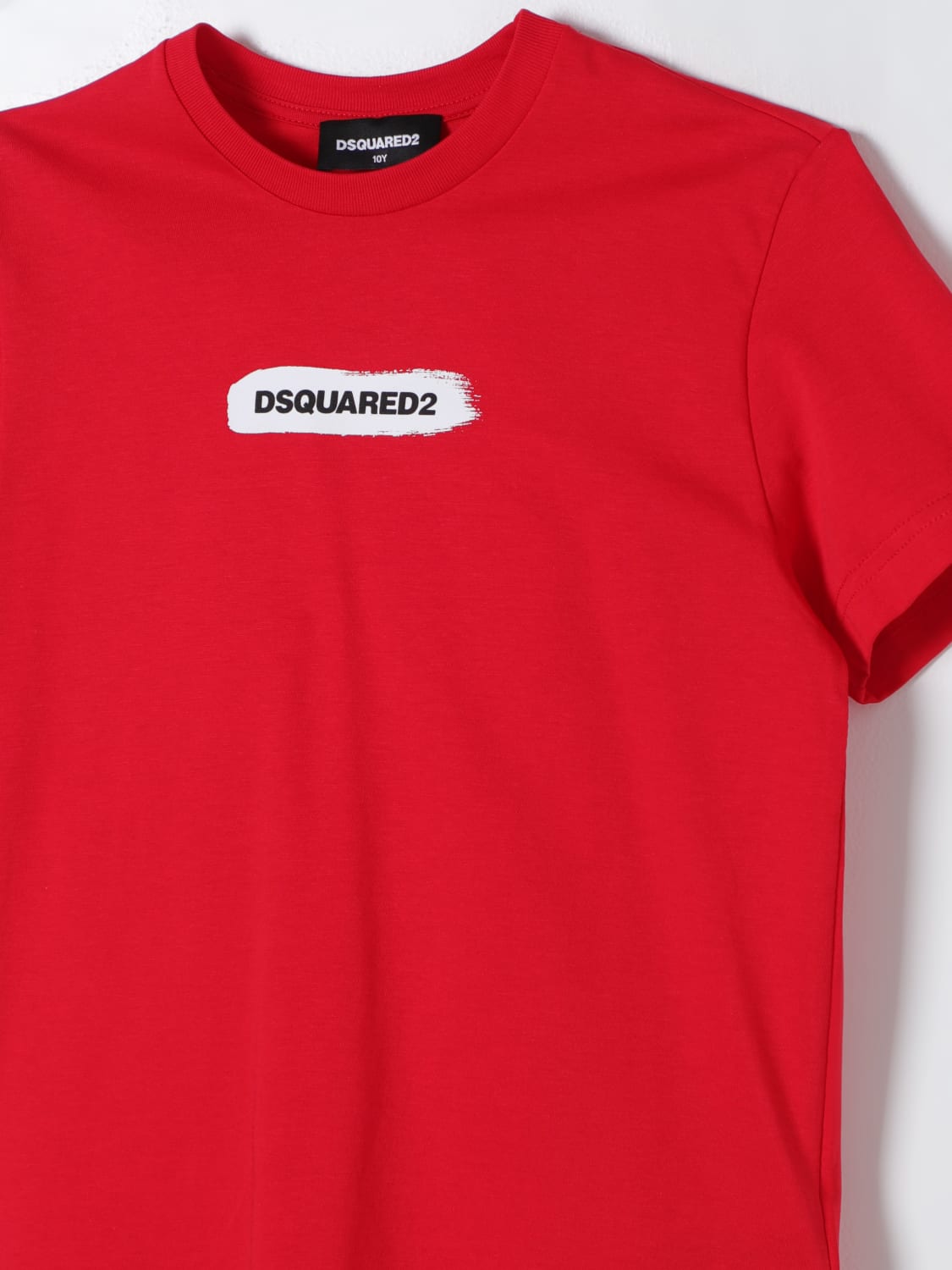 DSQUARED2 JUNIOR: t-shirt for boys - Red | Dsquared2 Junior t