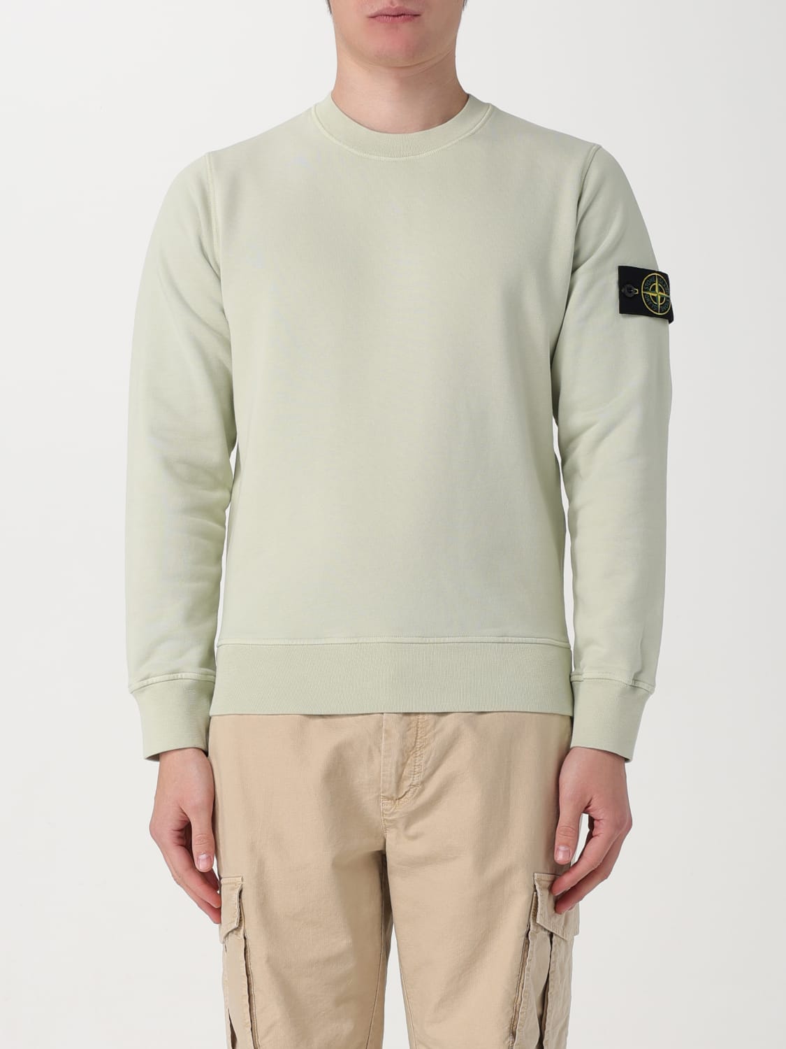 Stone island 2025 pistachio sweatshirt