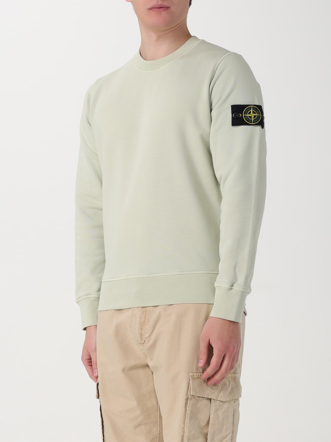 Stone island 2025 pistachio sweatshirt