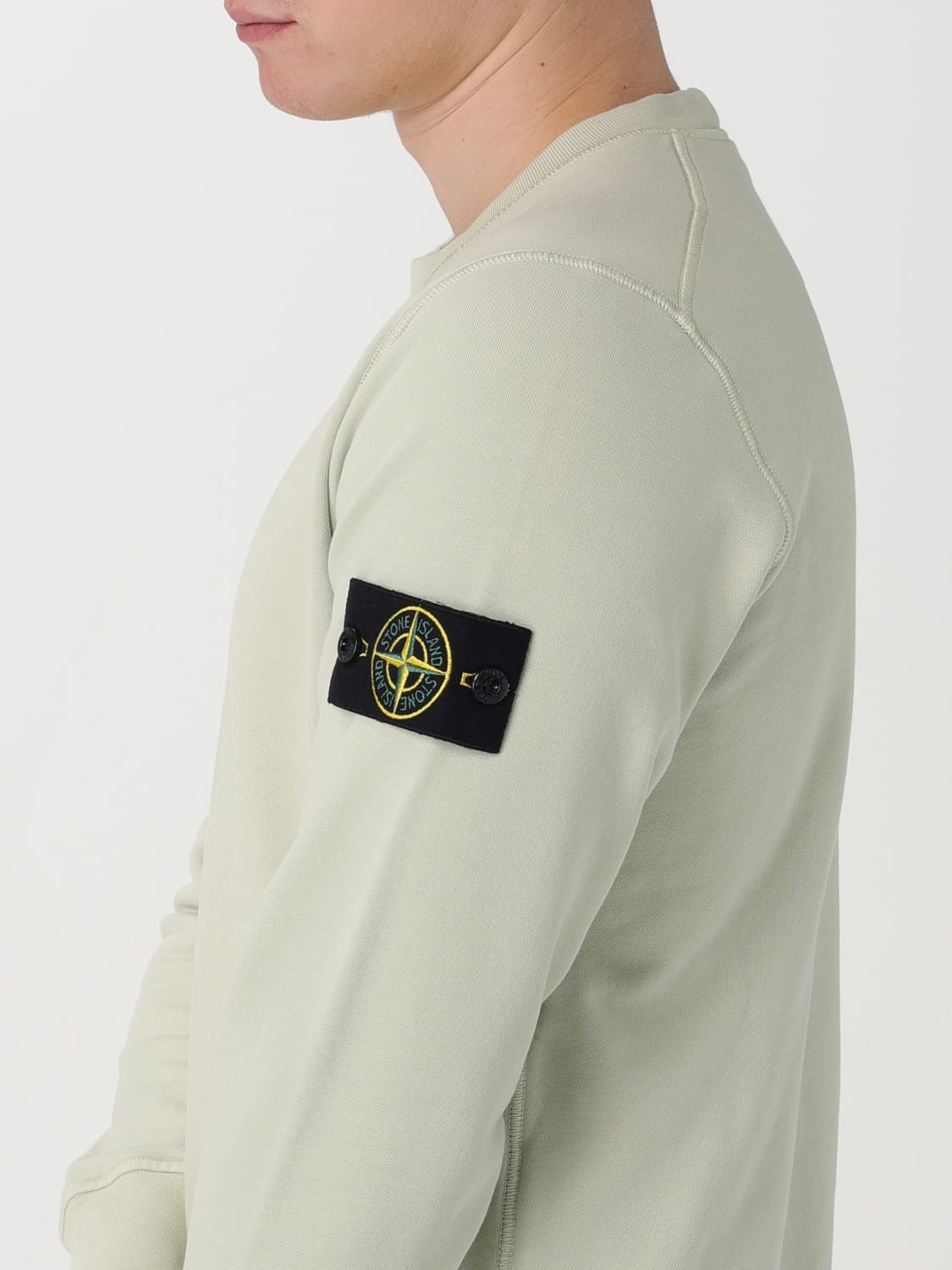 Stone island pistachio on sale sweatshirt