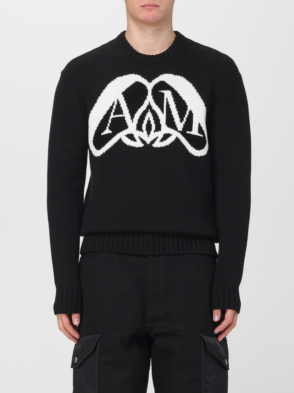 Alexander mcqueen cheap jumper black