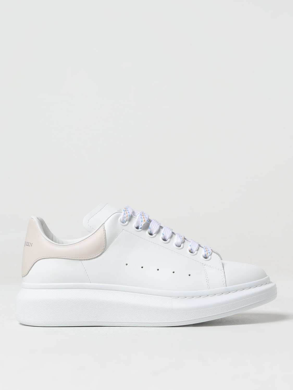 Mens white alexander hot sale mcqueen trainers