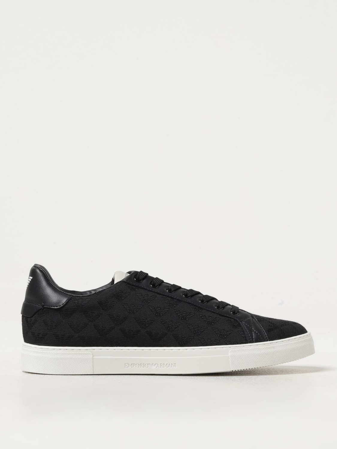 EMPORIO ARMANI trainers for men Black Emporio Armani trainers