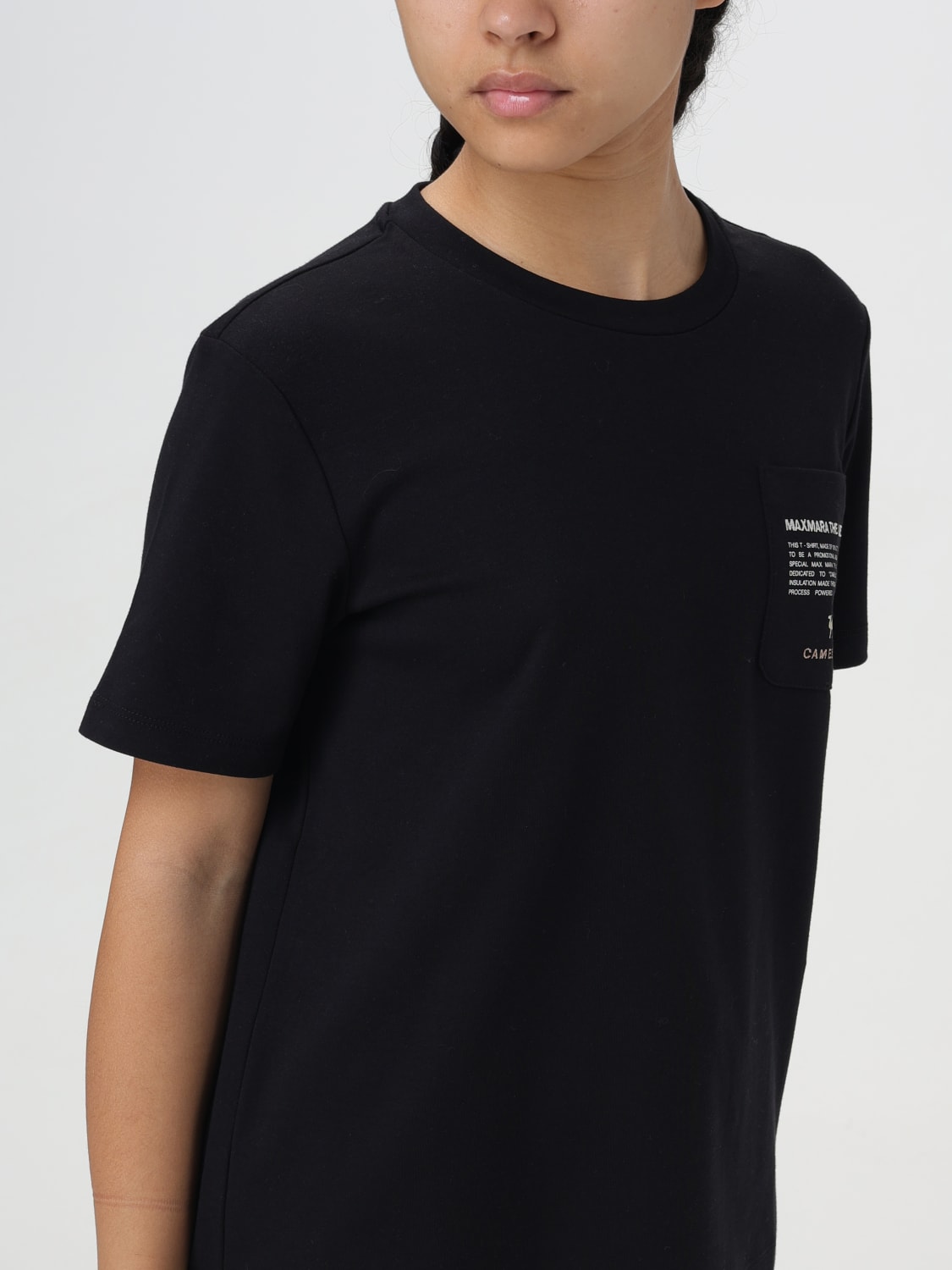 S MAX MARA：Tシャツ レディース - ブラック | GIGLIO.COMオンラインの ...