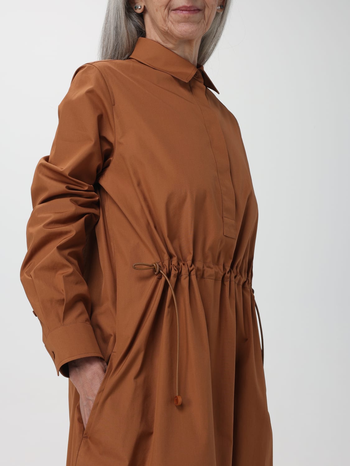 Max mara deals leather dress