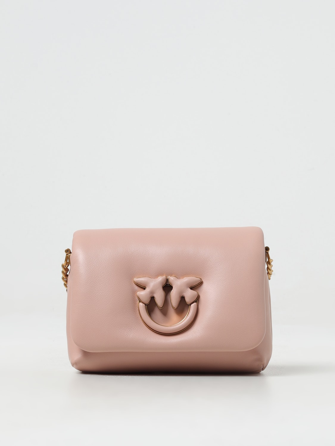 PINKO: mini bag for woman - Blush Pink  Pinko mini bag 101584A10F online  at