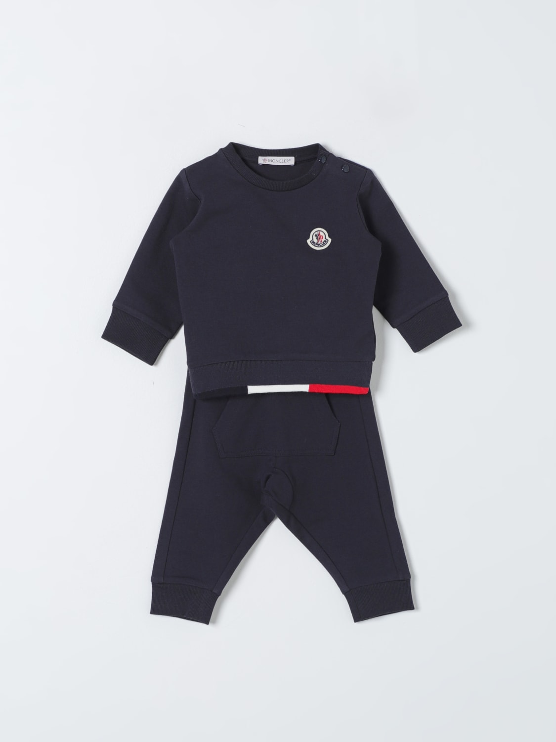 Moncler clearance blue tracksuit