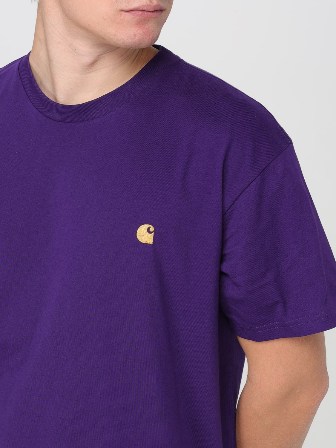 CARHARTT WIP t shirt for man Violet Carhartt Wip t shirt