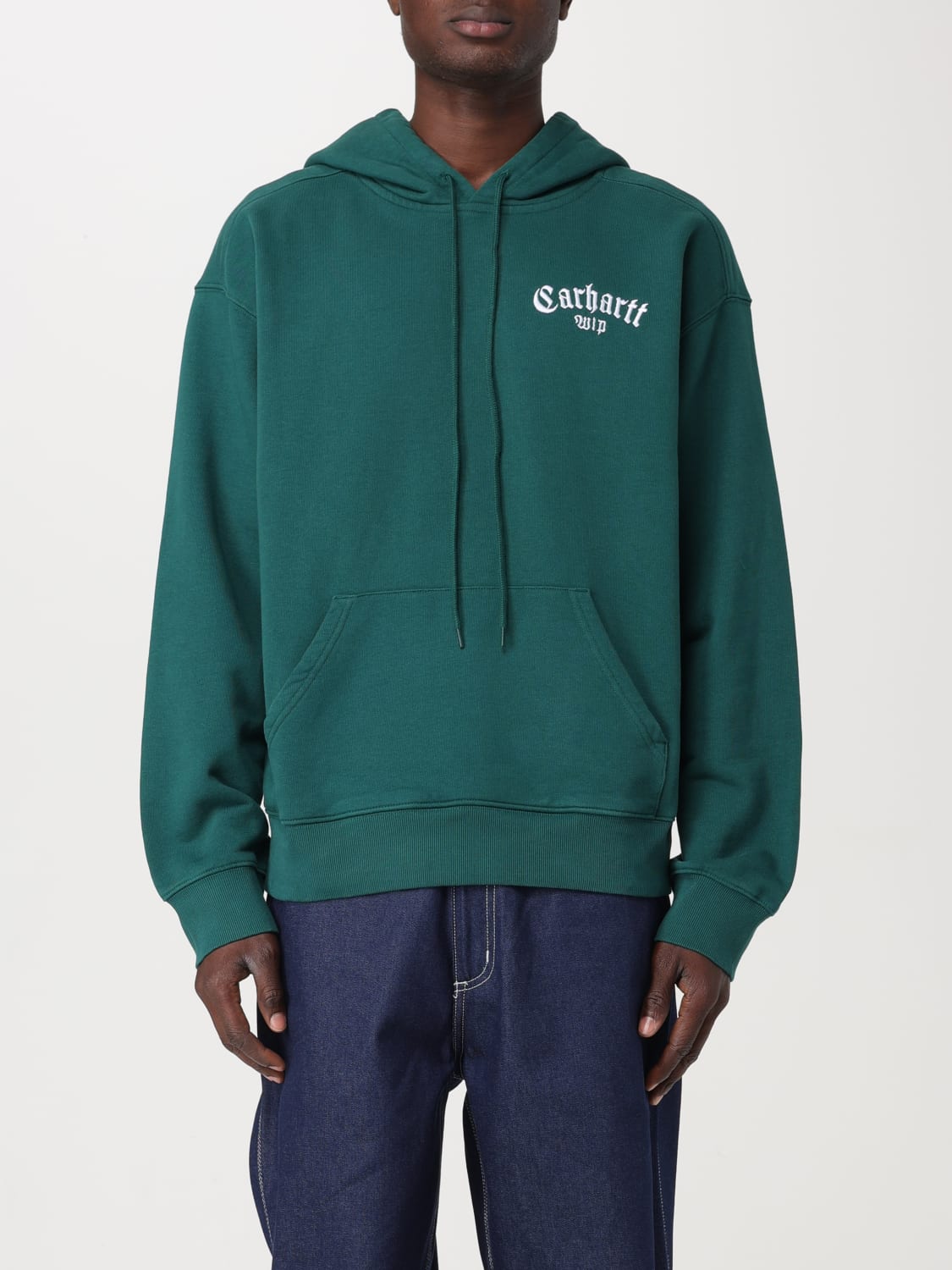 Carhartt green clearance sweatshirt