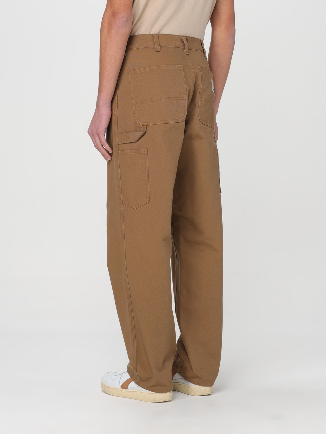 Brown Carhartt WIP Double Knee Pants