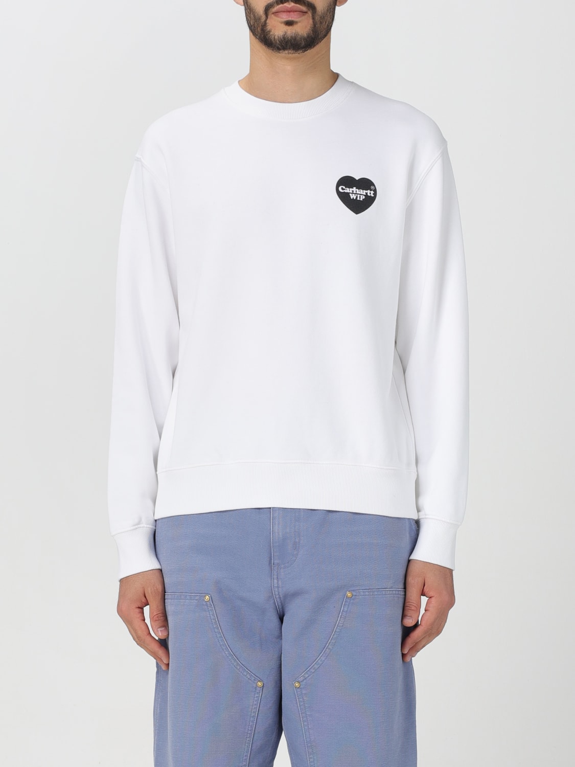 CARHARTT WIP: Sweatshirt homme - Blanc  Sweatshirt Carhartt Wip I02941703  en ligne sur