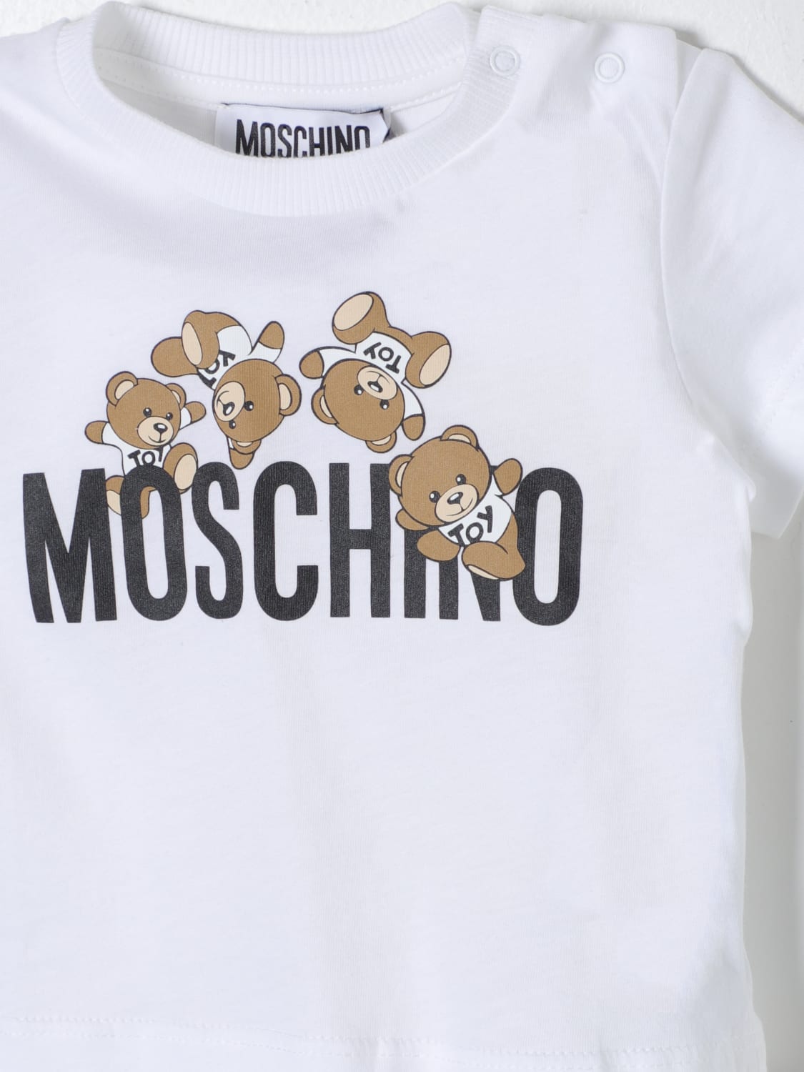 T shirt sales moschino neonato