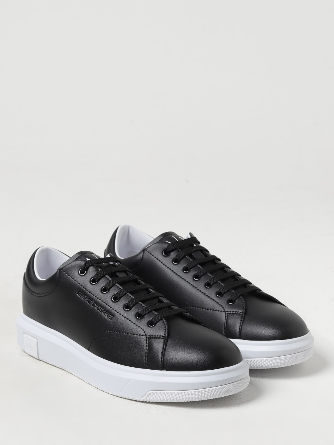 Mens armani exchange sale trainers