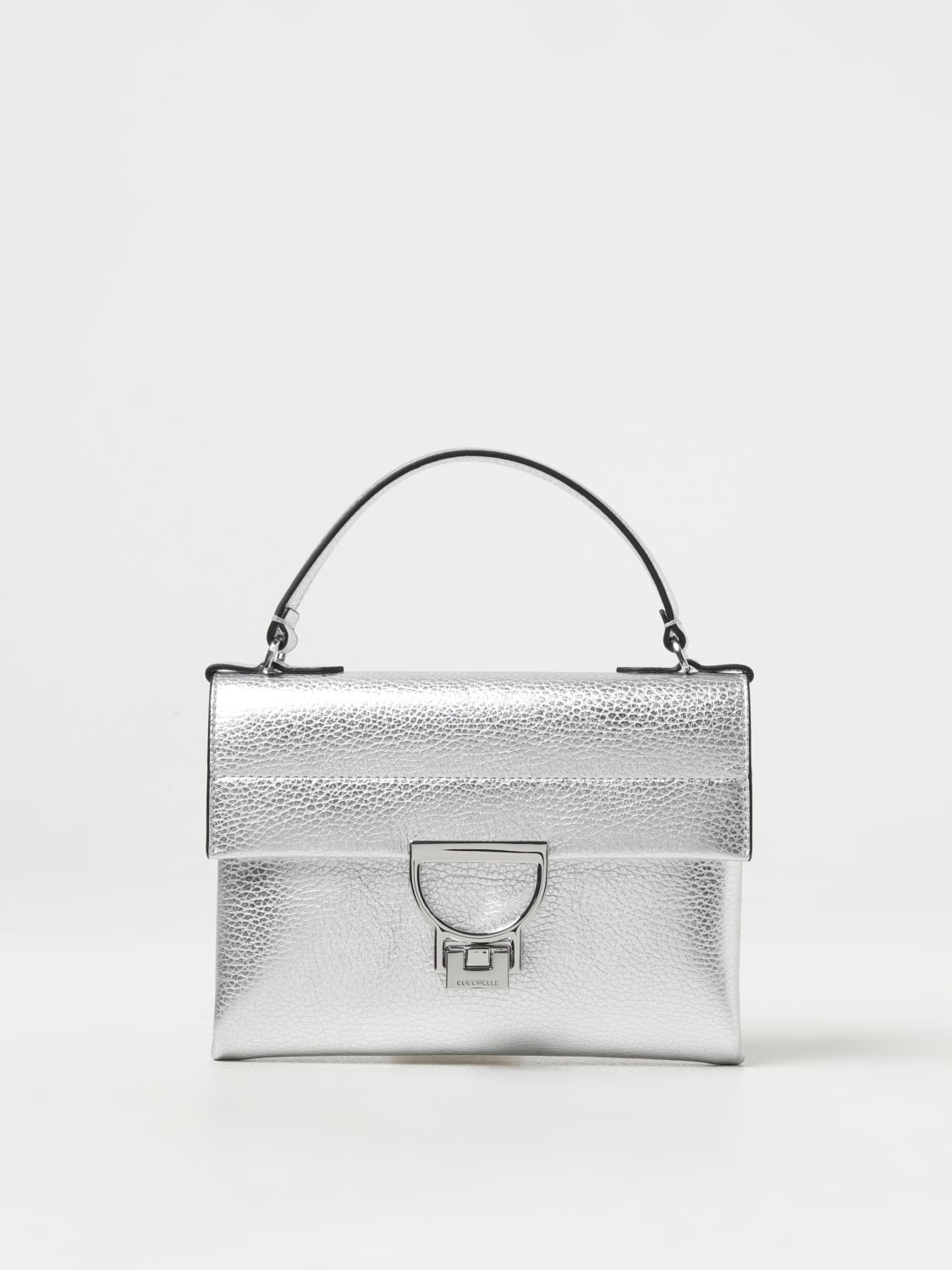 Coccinelle discount silver bag