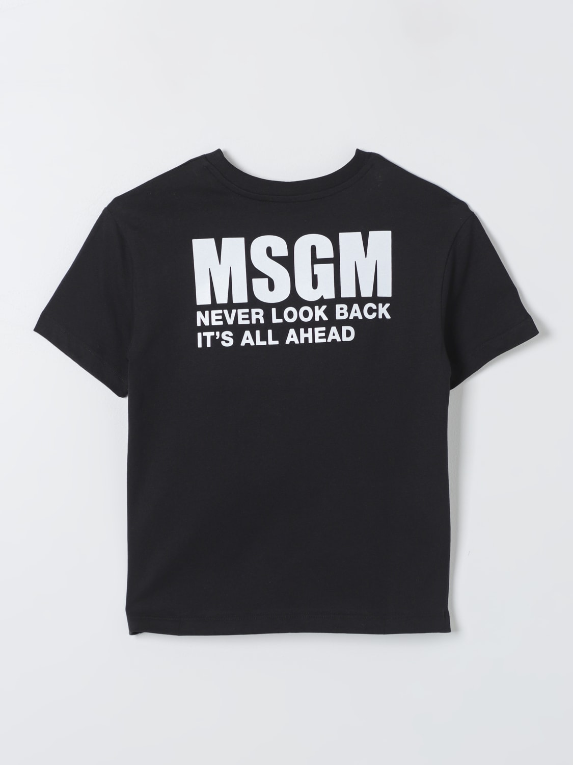 MSGM KIDS: t-shirt for boys - Black | Msgm Kids t-shirt