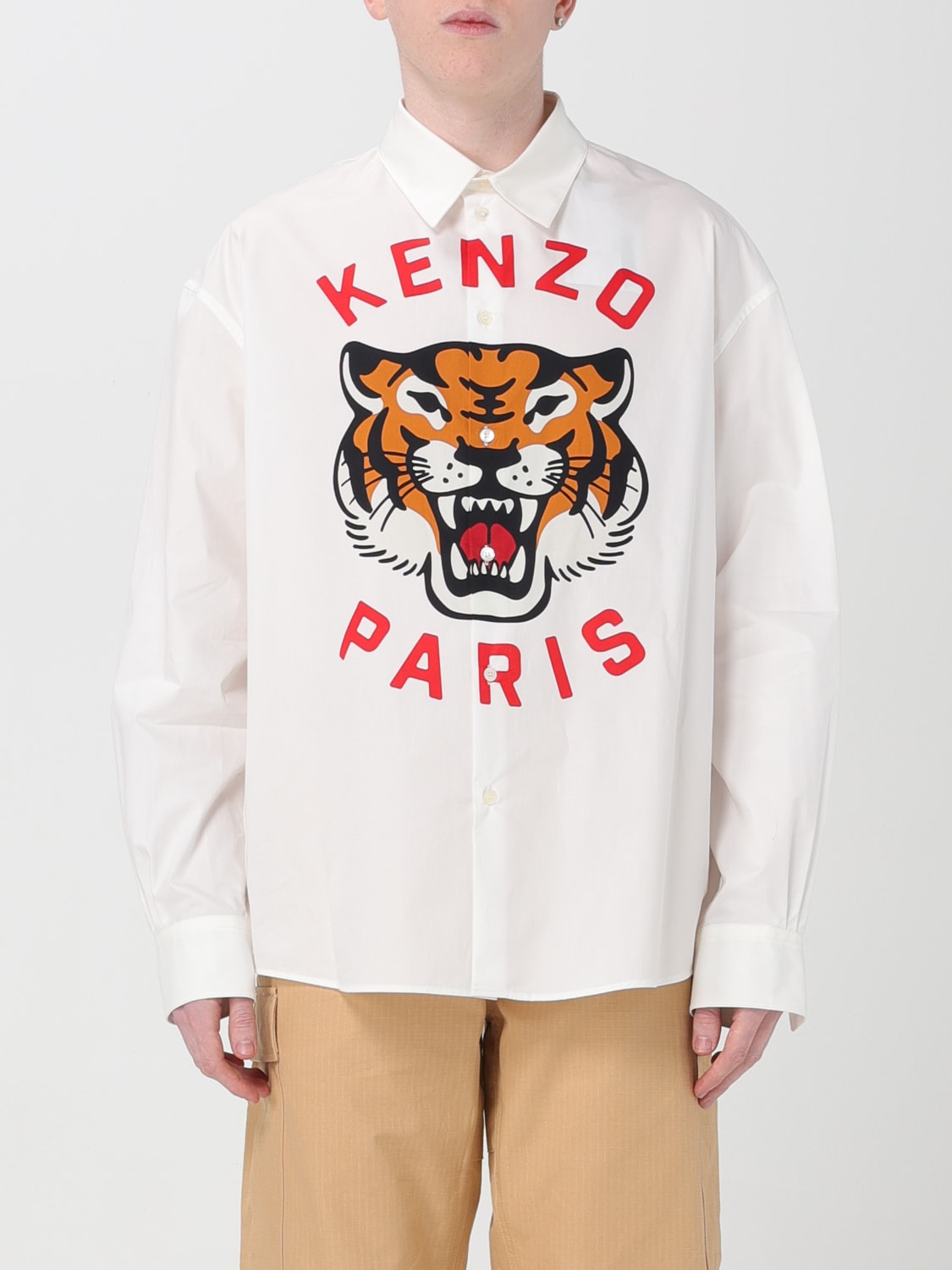 Chemise kenzo best sale homme tigre