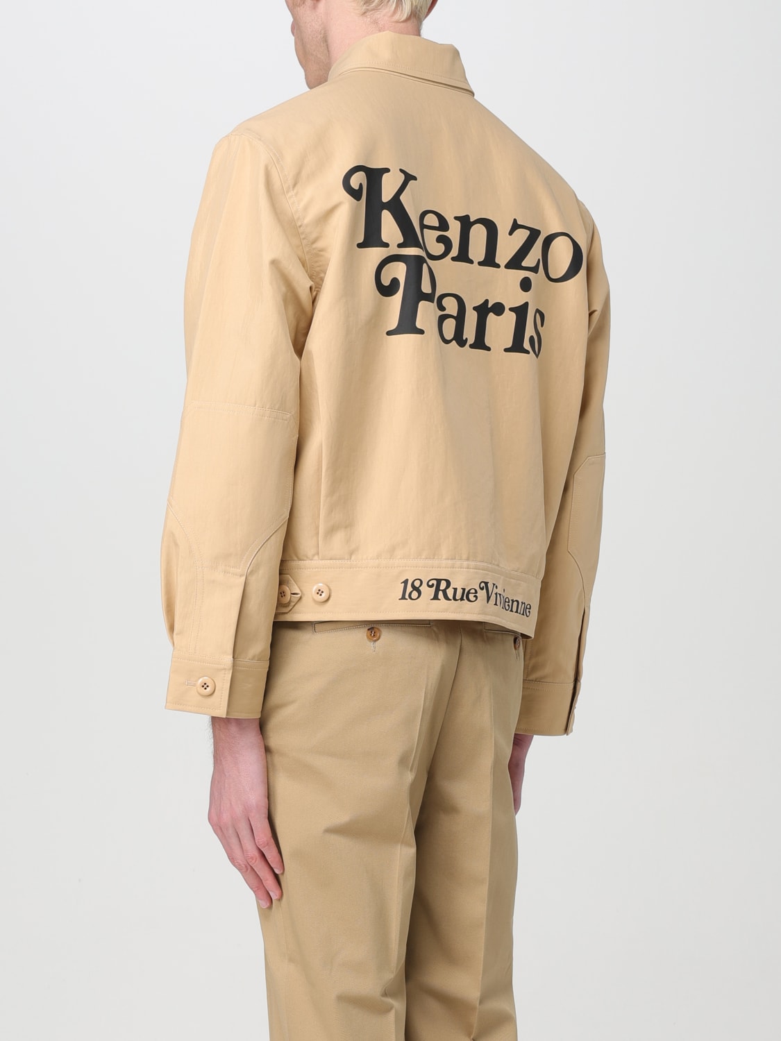 KENZO：ジャケット メンズ - ベージュ | GIGLIO.COMオンラインのKenzo