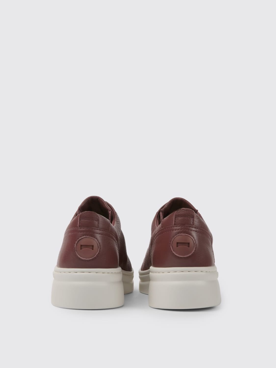 Camper Outlet: Runner UP sneakers in nubuck - Brown  Camper sneakers  K200645-040 RUNNER UP online at