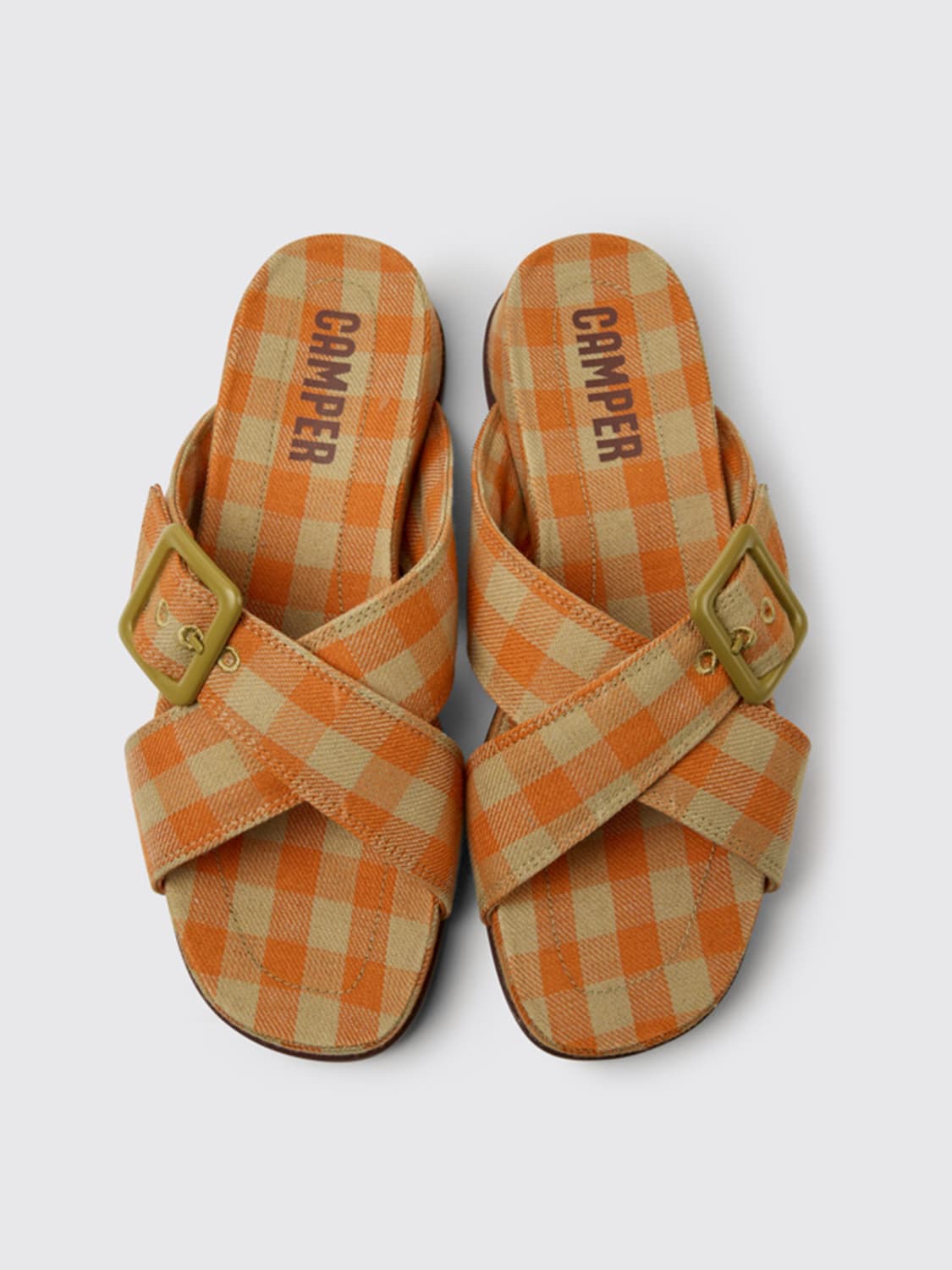 Camper Outlet: Atonik sandals in recycled cotton and polyester