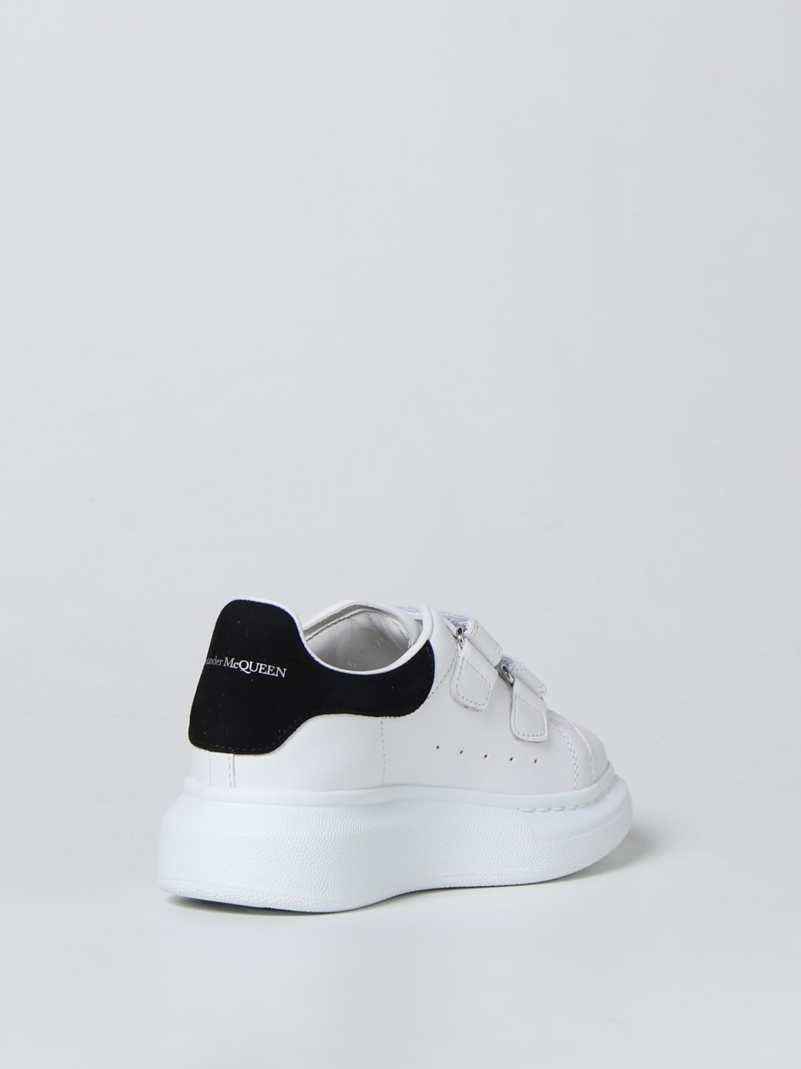 Alexander Mcqueen Outlet: leather sneakers - White | Alexander