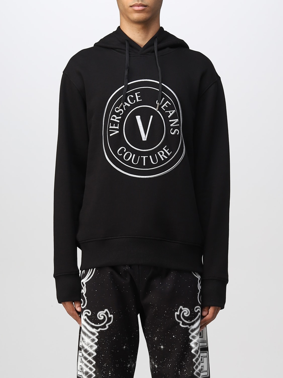 Mens hot sale versace sweatshirt