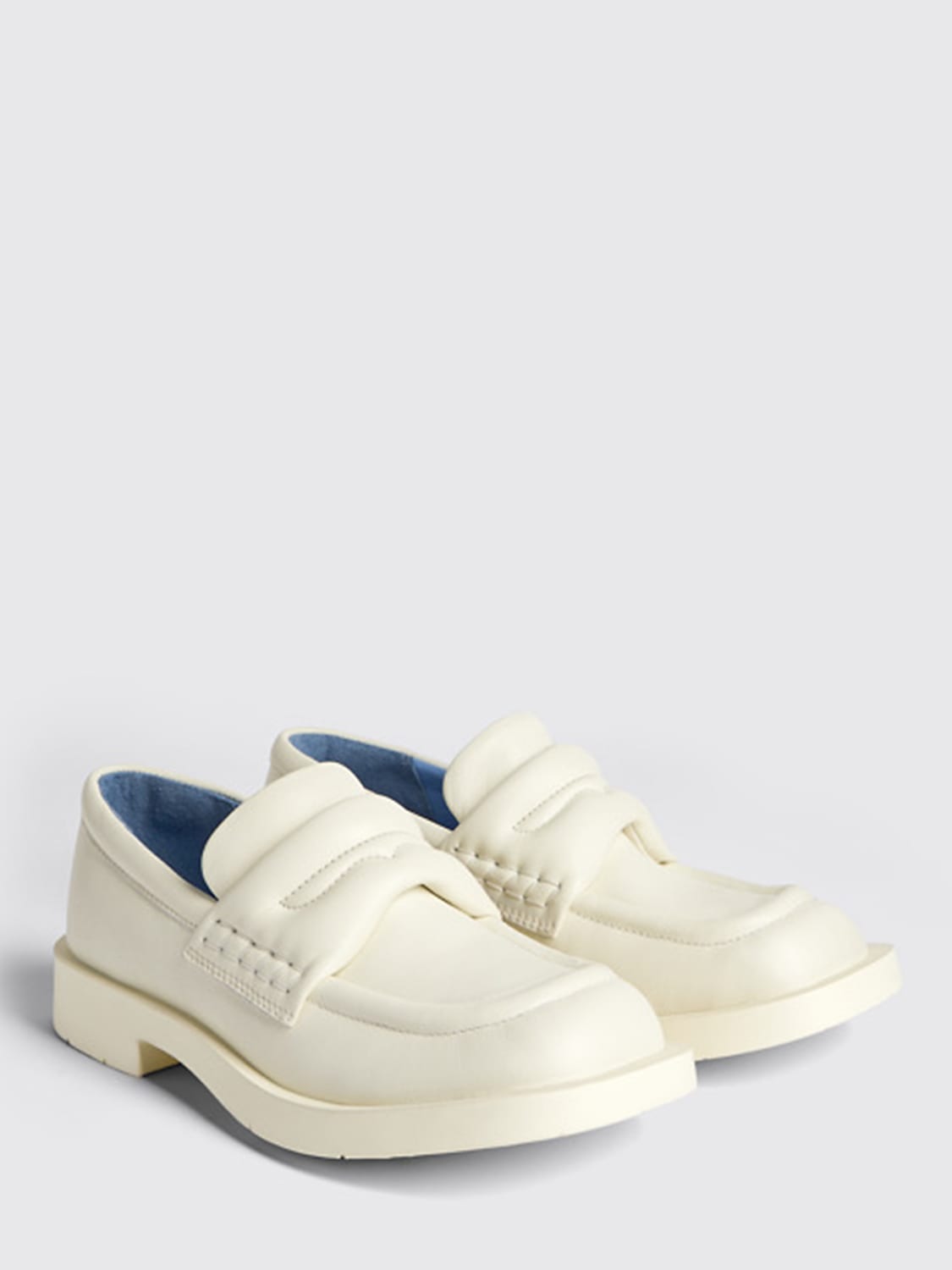 Camperlab Outlet: loafers for woman - White | Camperlab loafers