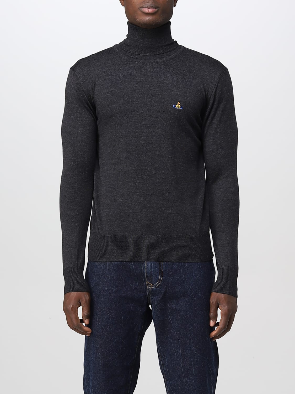 Vivienne Westwood Outlet: sweater for man - Black | Vivienne