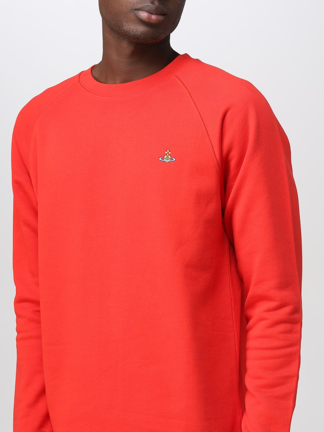 Vivienne Westwood Outlet sweatshirt for man Red Vivienne