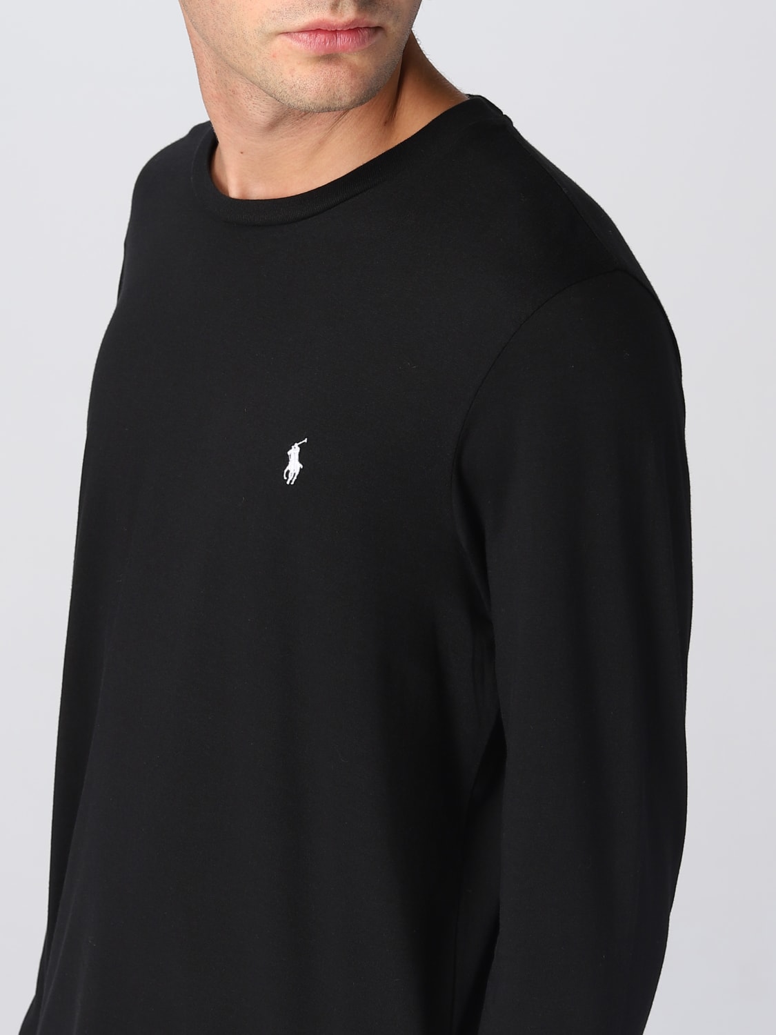 Outlet de Polo Ralph Lauren Camiseta para hombre Negro