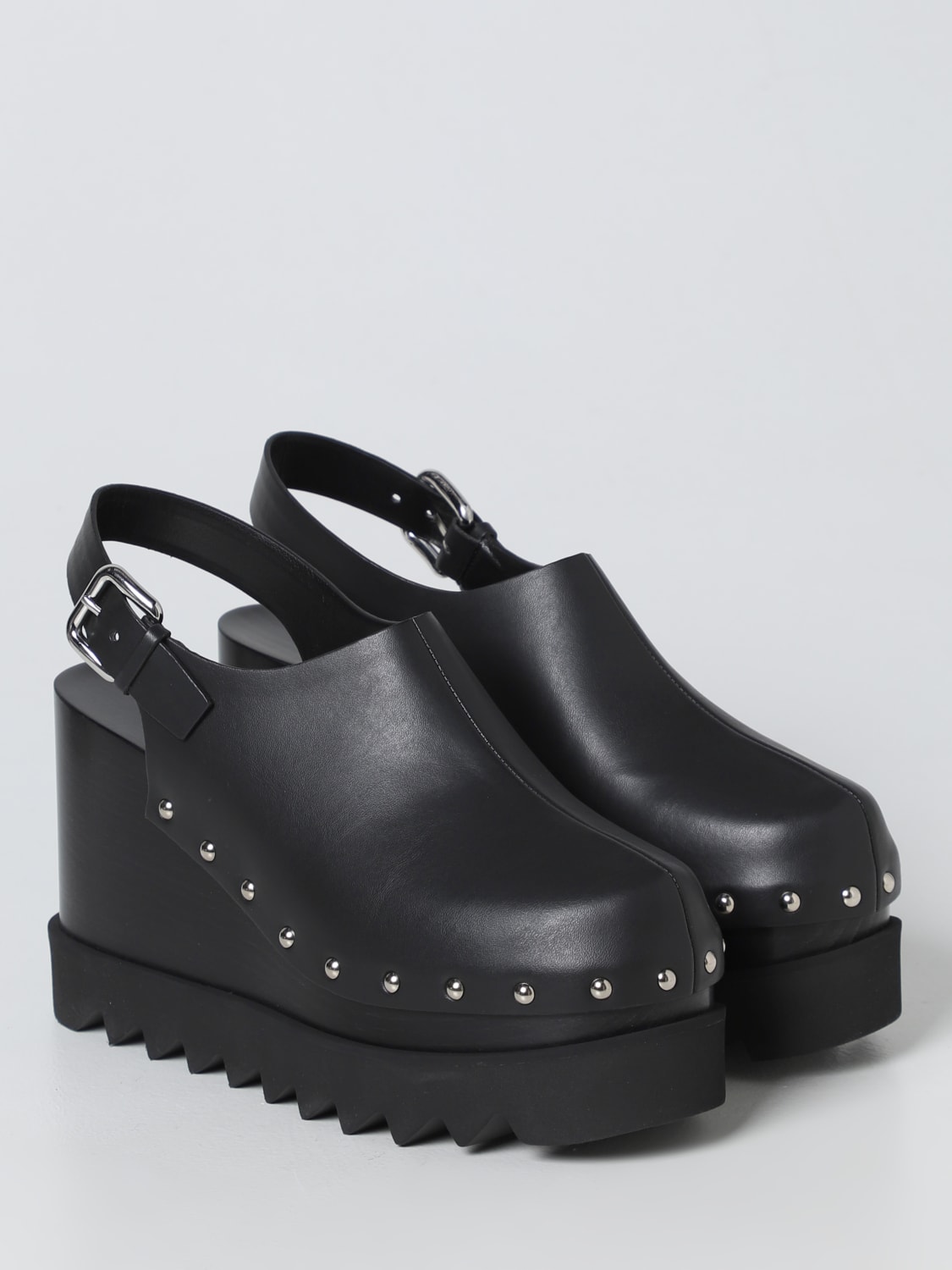 Stella Mccartney Outlet: Elyse wedge clog in synthetic leather