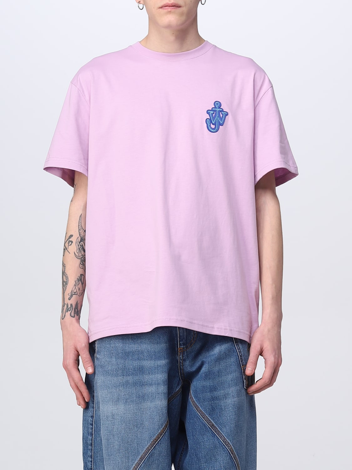Jw Anderson Outlet: t-shirt for man - Pink | Jw Anderson t-shirt