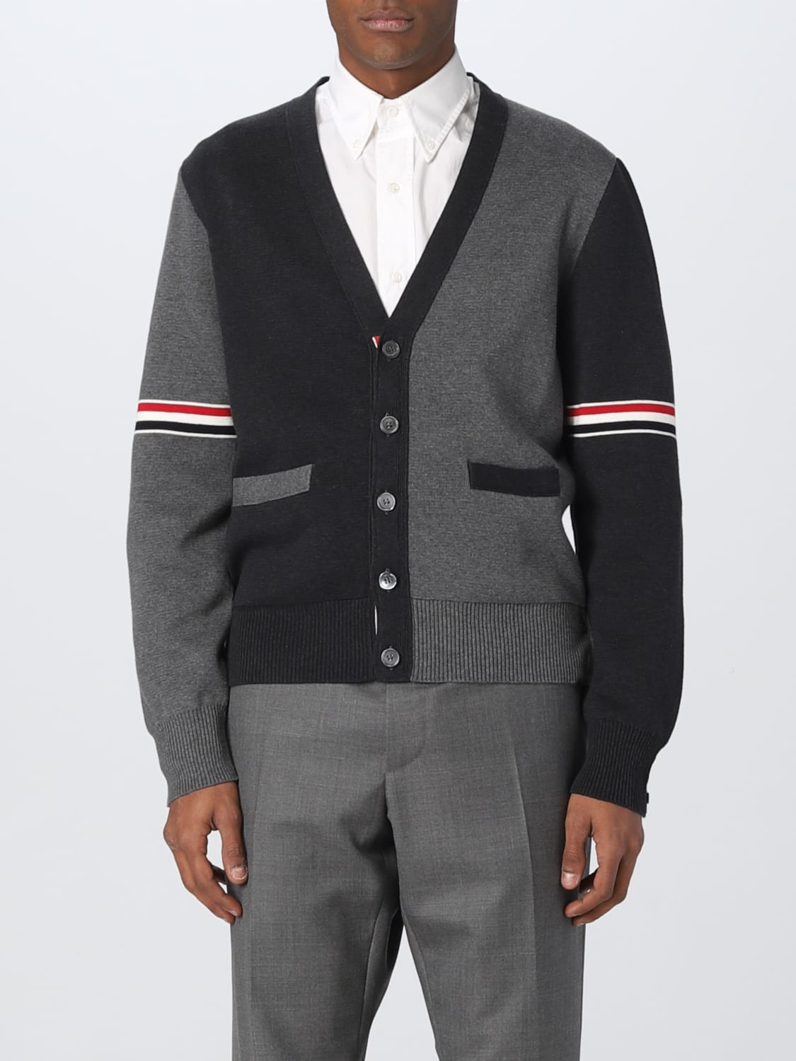 Thom browne cotton cardigan sale