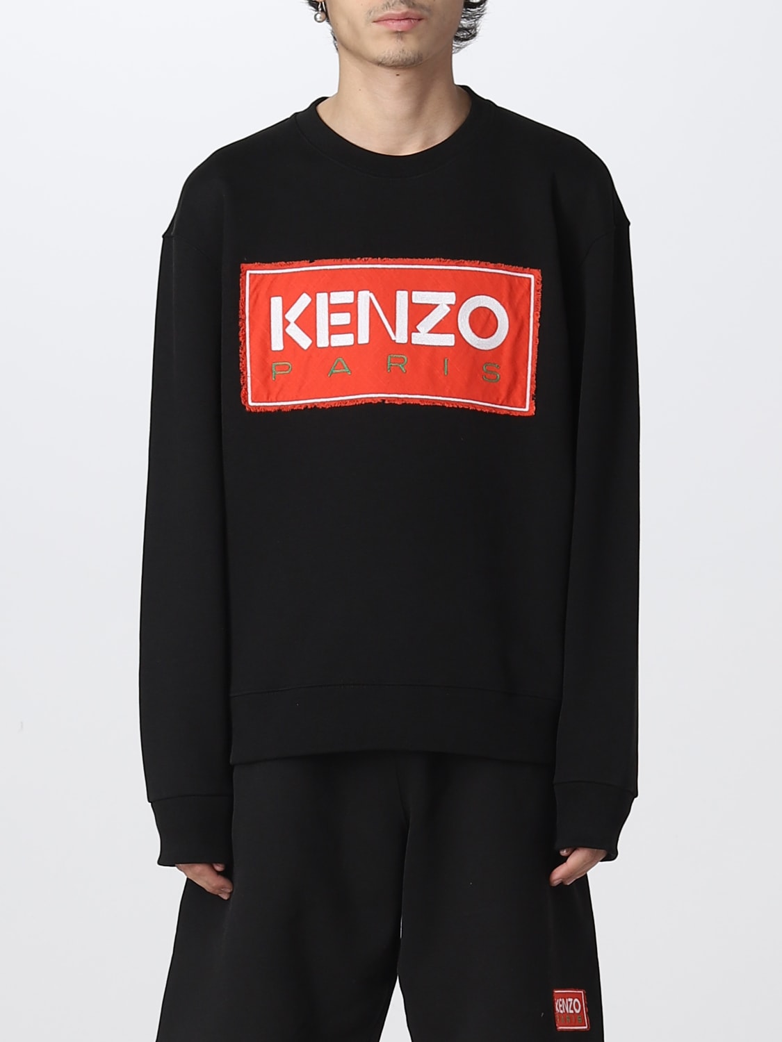 Kenzo sweatshirt herren on sale schwarz