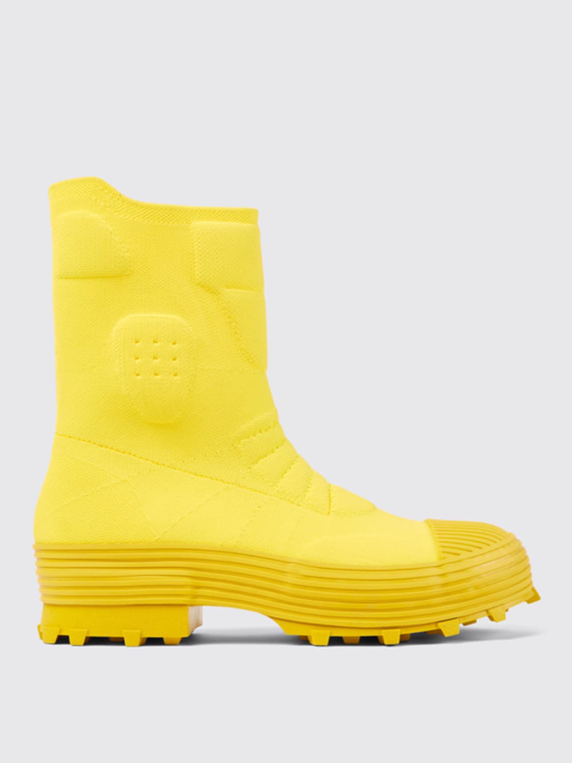 Mens yellow rain on sale boots