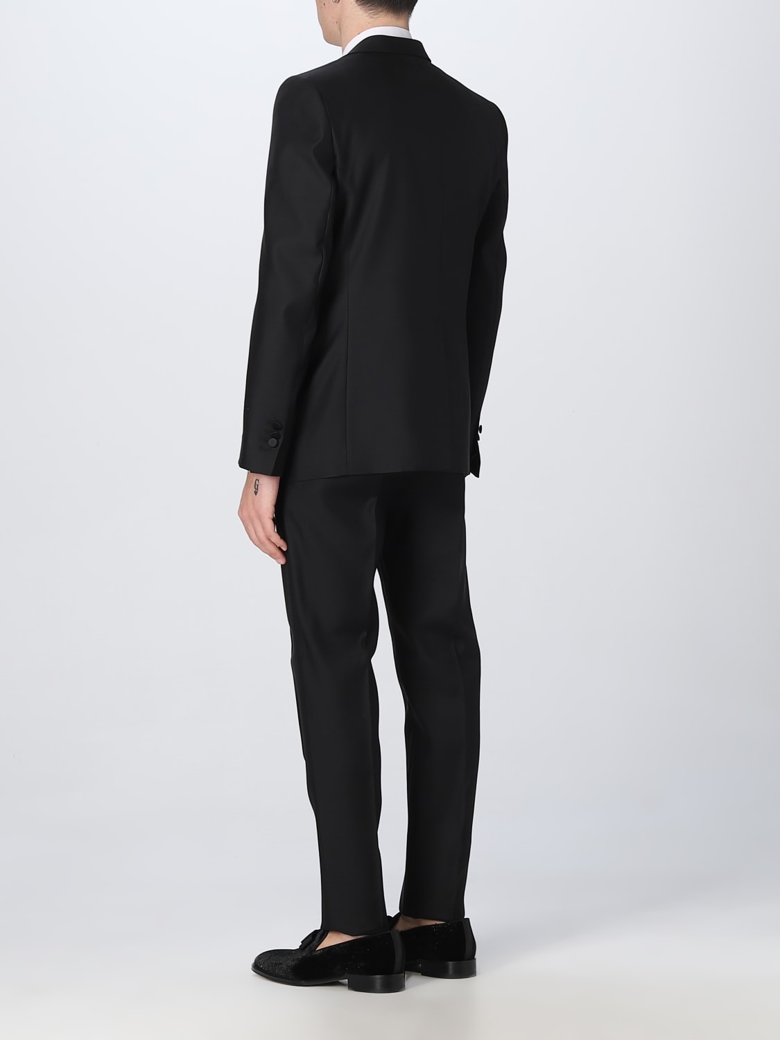 Dsquared2 Outlet: Berlin dress in wool and silk - Black