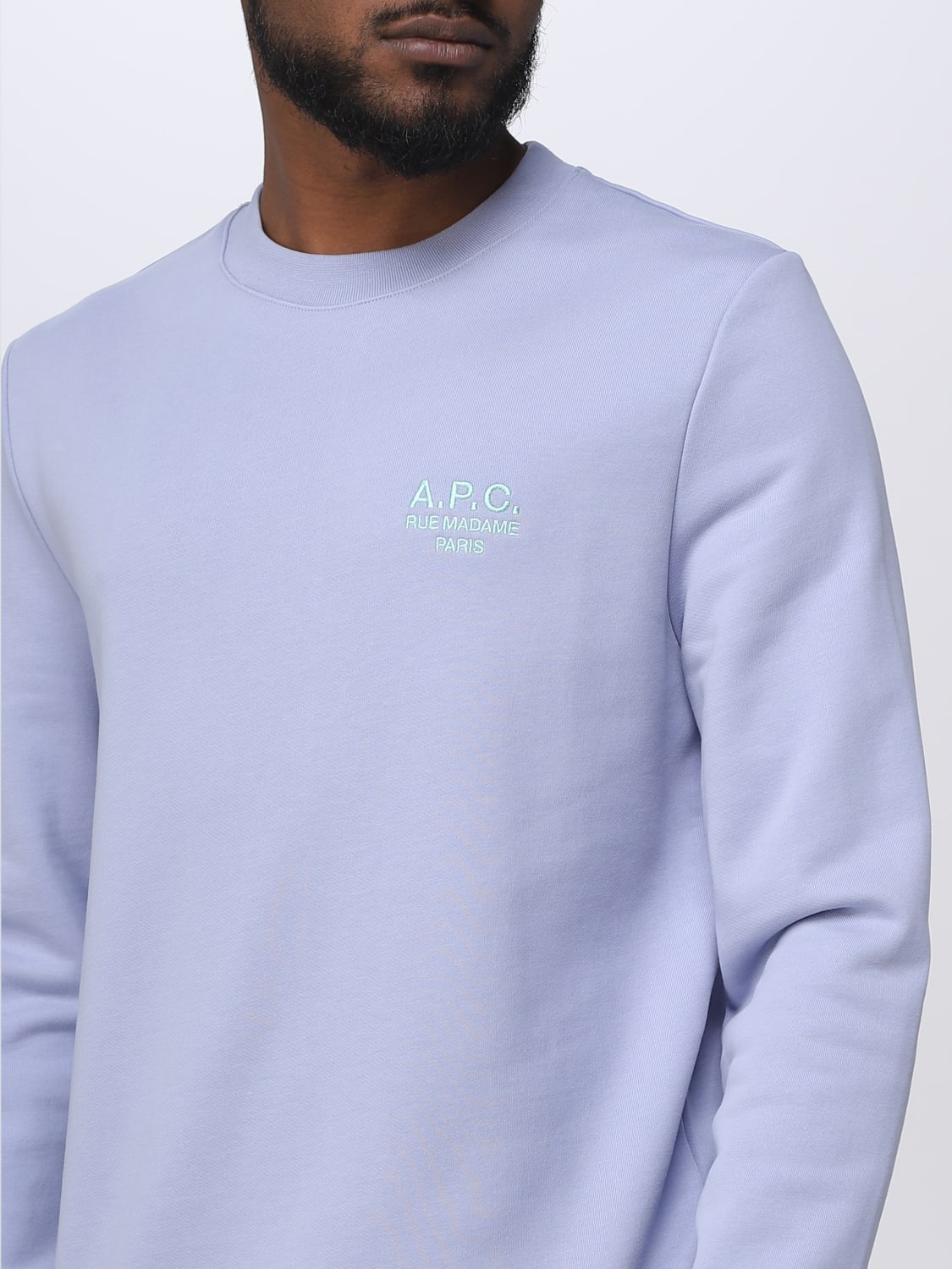 A.P.C.：スウェットシャツ メンズ - ライラック | GIGLIO.COM