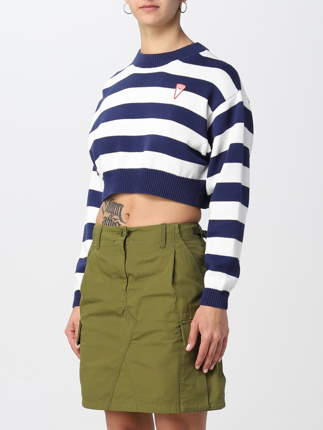 Kenzo hot sale cropped jumper