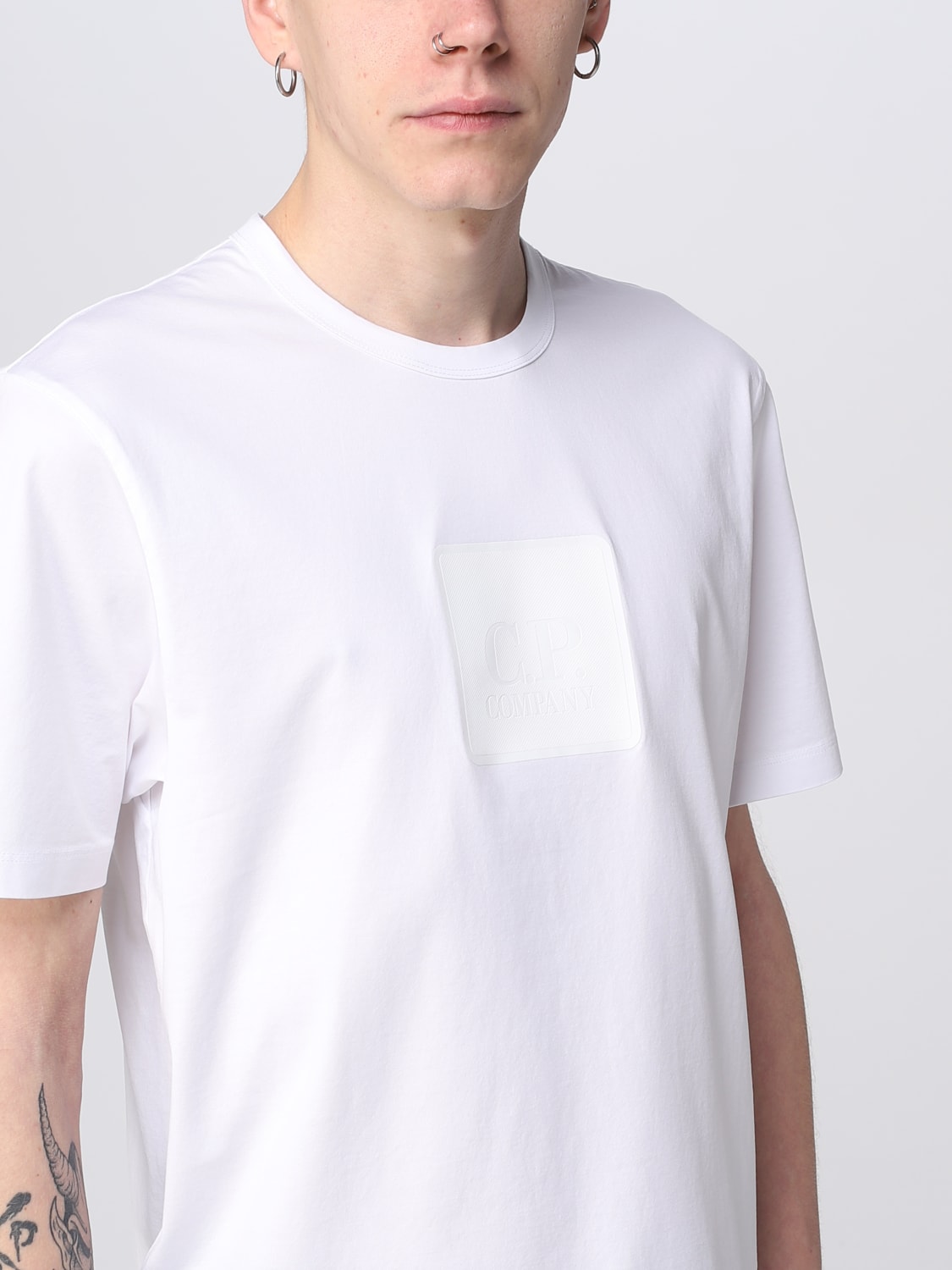 C.p. Company Outlet: t-shirt for man - White | C.p. Company t