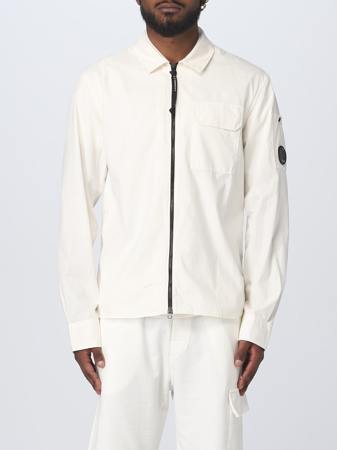 C.P. COMPANY MAN WHITE JACKETS