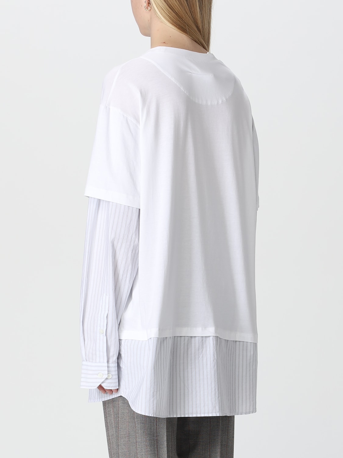 MM6 MAISON MARGIELA: t-shirt for woman - White | Mm6 Maison