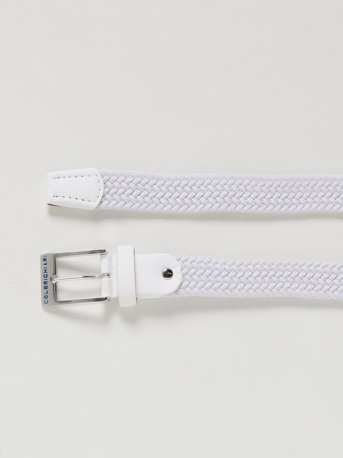 Colori Chiari Outlet belt for kids White Colori Chiari belt